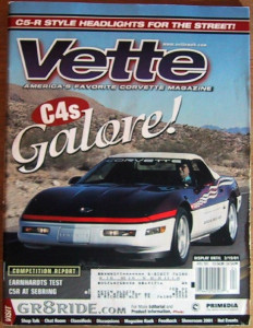 VETTE 2001 APR - SHINODA/MEARS, EARNHARDT C5R, '83 VETTE